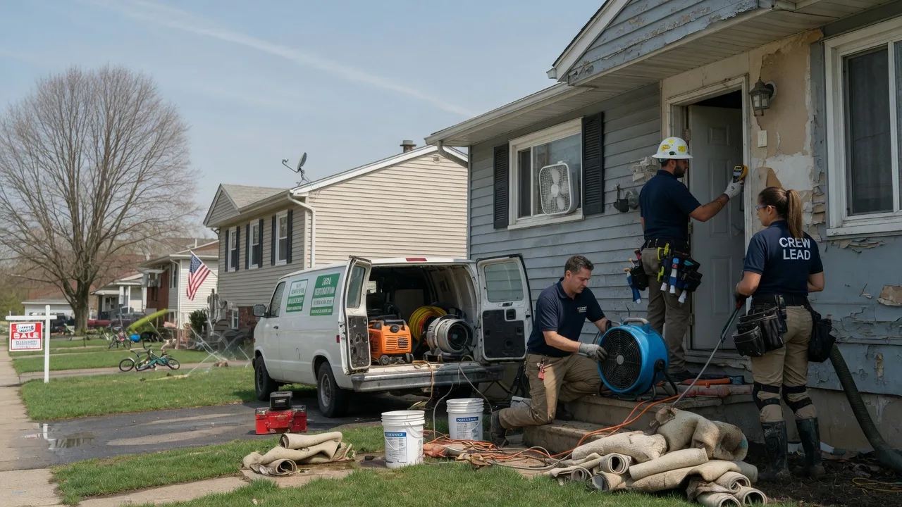 Flood Cleanup in Broad Top, PA near me