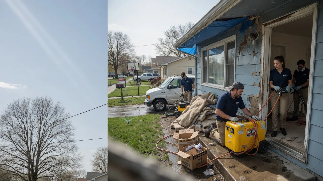 Basement Flood Cleanup in Broad Top, PA near me